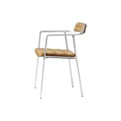VIPP451 stol, sand/aluminium