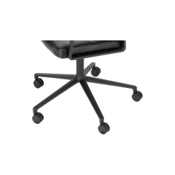 VIPP453 Swivel+ Chair with Castors, black/black