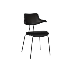 VL118 fuldpolstret stol, Savanne 30307/sort