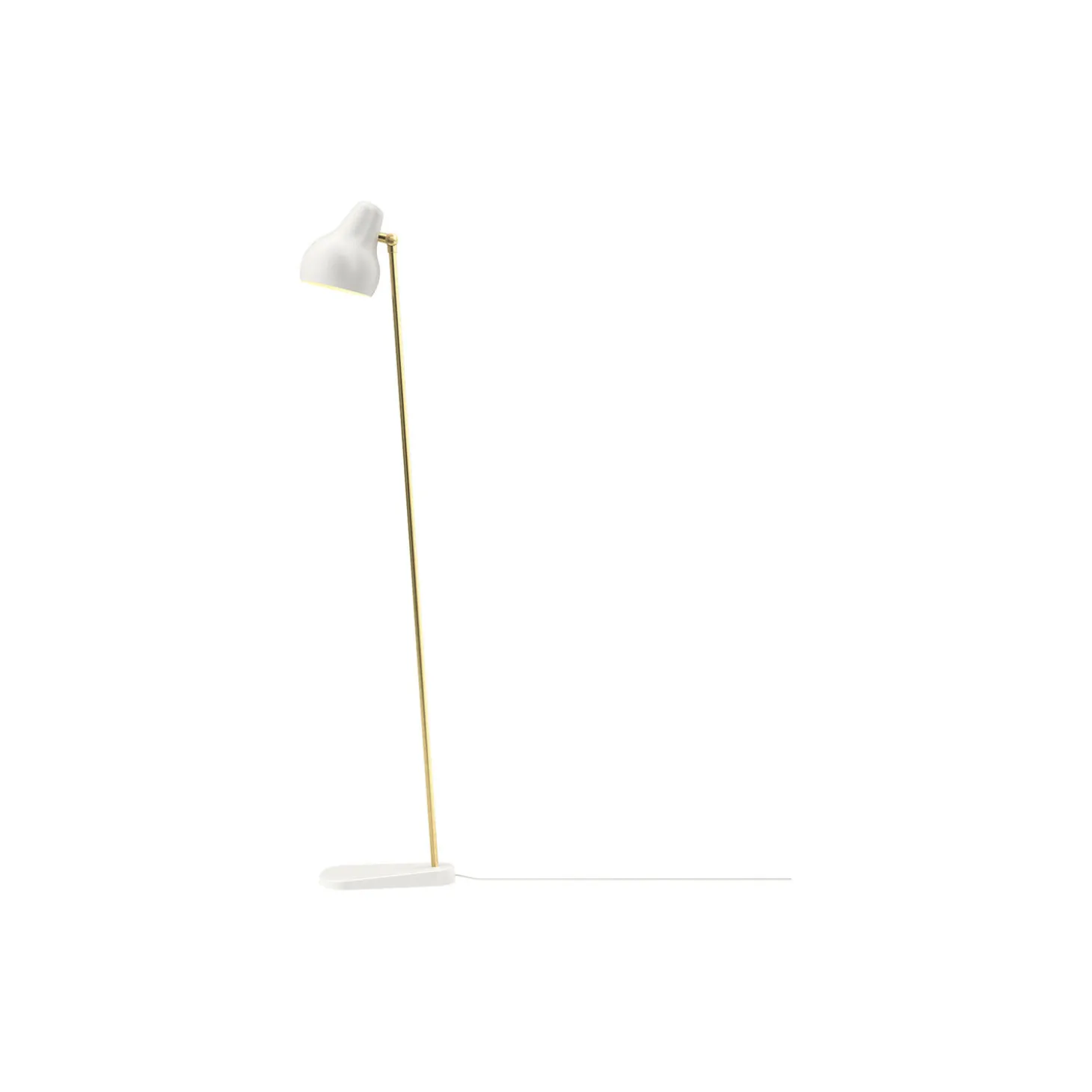 VL38 gulvlampe, hvid