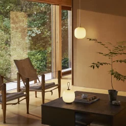 VL45 Radiohus pendel, pale yellow