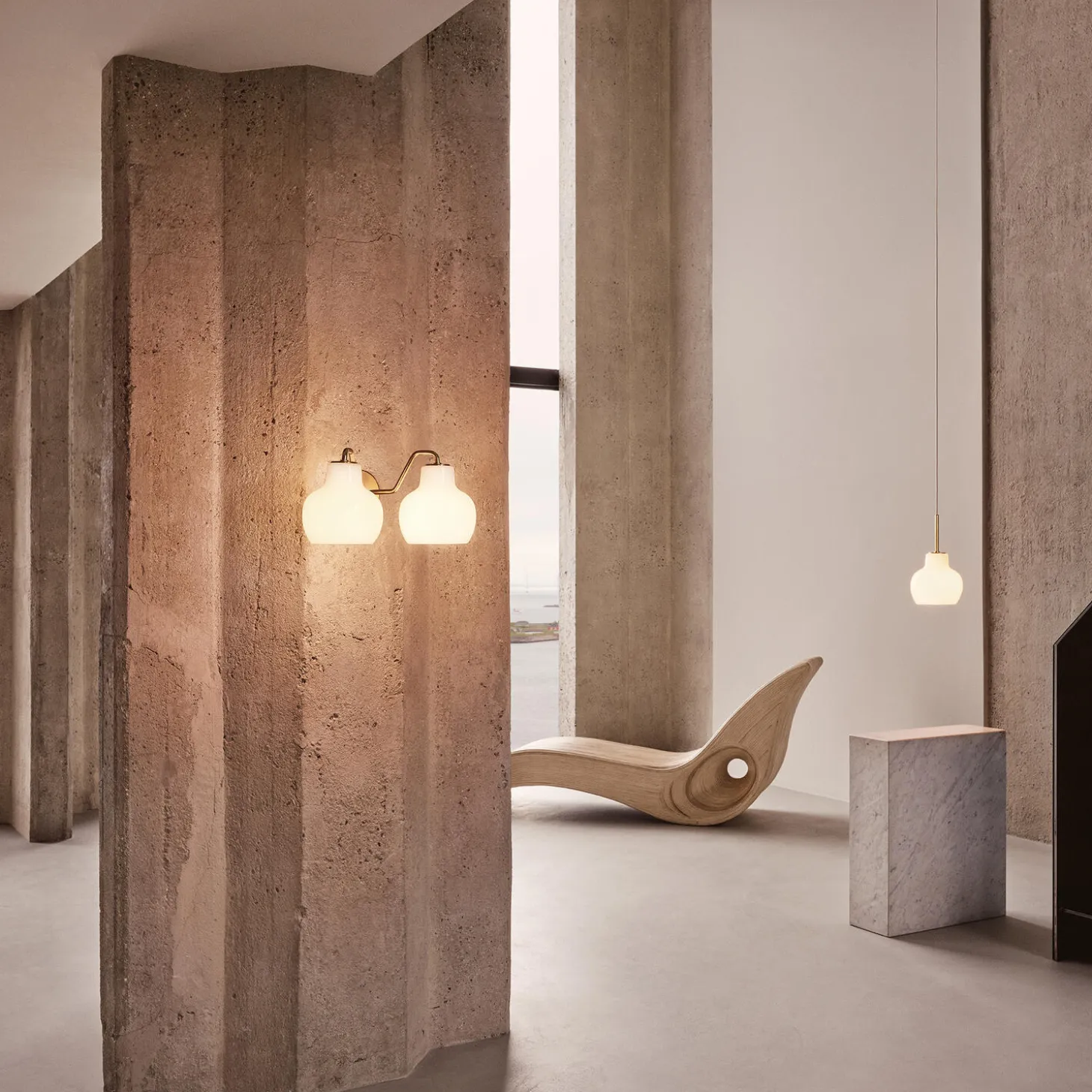 VL Ringkrone 2 væglampe