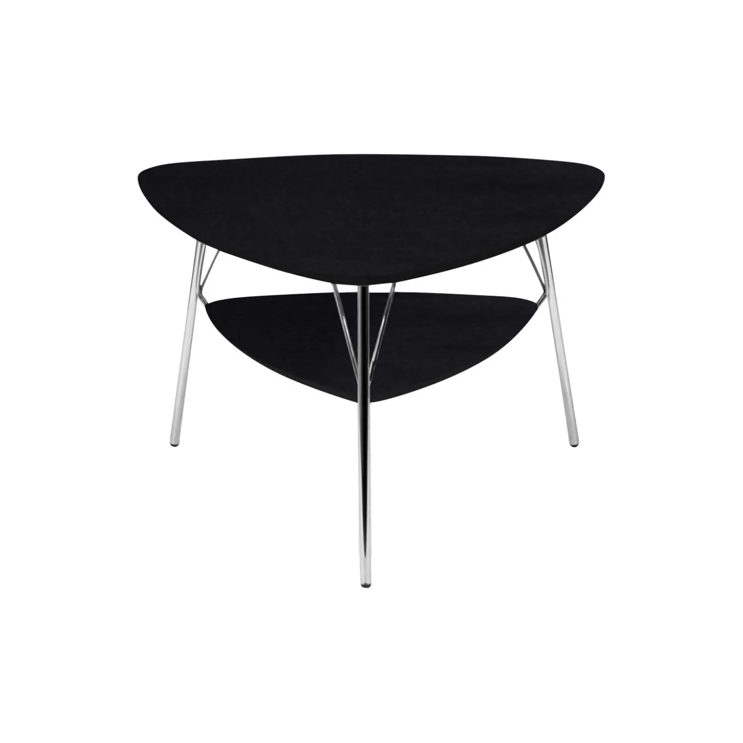 VL1312 sofabord, sort/krom