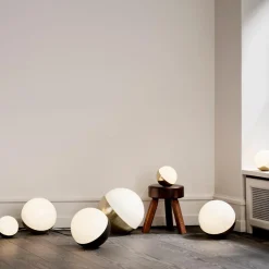 VL Studio bord-/gulvlampe, messing