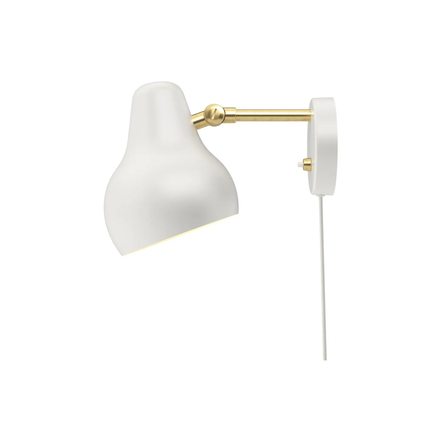 VL38 væglampe, hvid