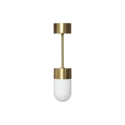 Vox Ceiling Light, brass/opal