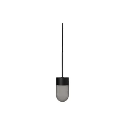 Vox Pendant, black/smoke