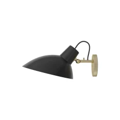 VV Cinquanta Wall Lamp, black/brass
