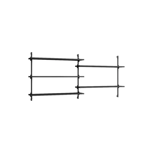 Wall Shelving 652, black