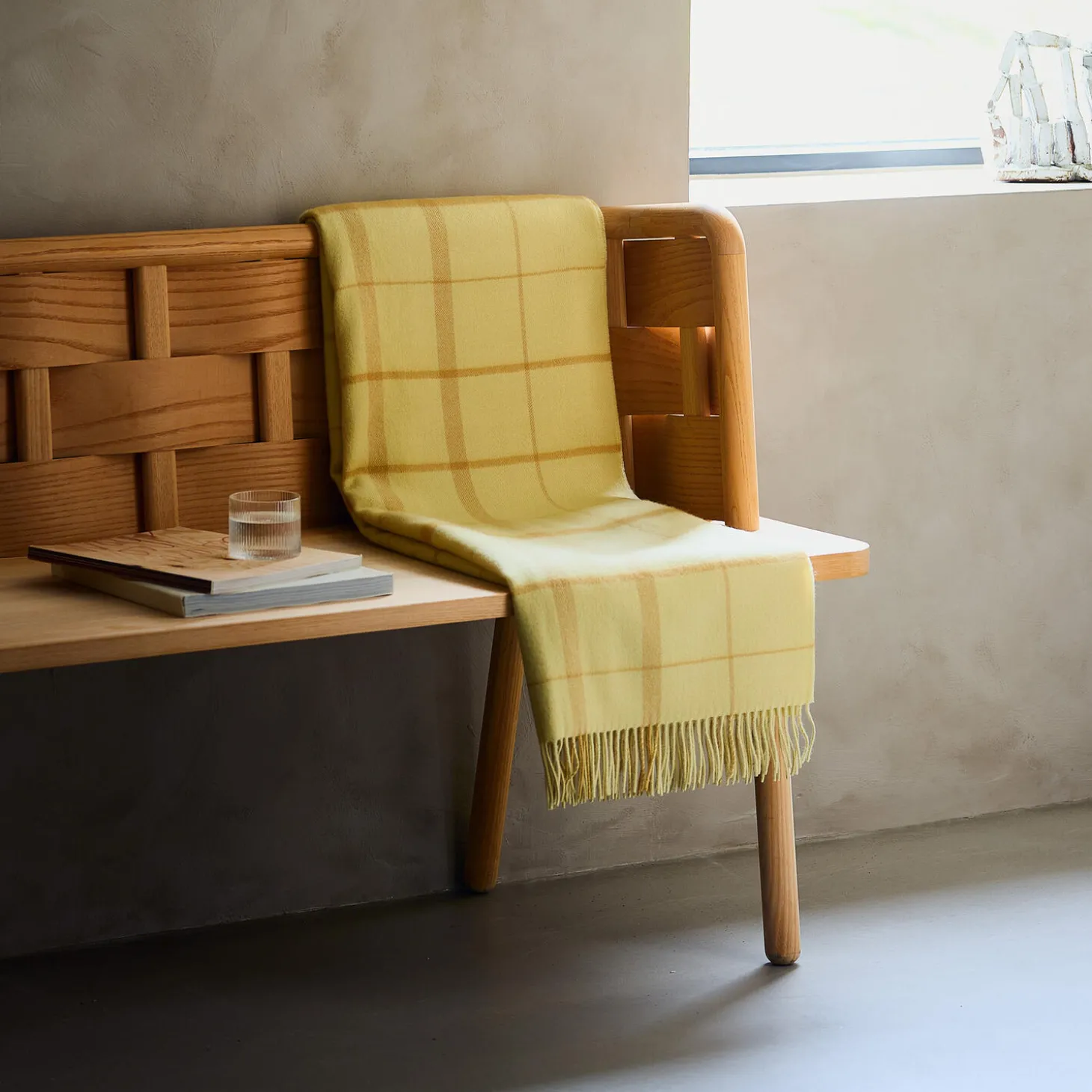 Warp and Weft plaid, 02101 balance - chamomile/mustard