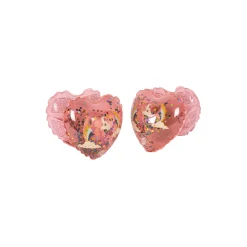 Water Wings Heart Transparent, horn stars