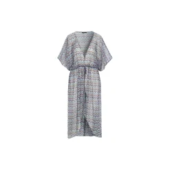 WAVE Beach Kimono, blue