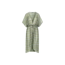 WAVE Beach Kimono, green