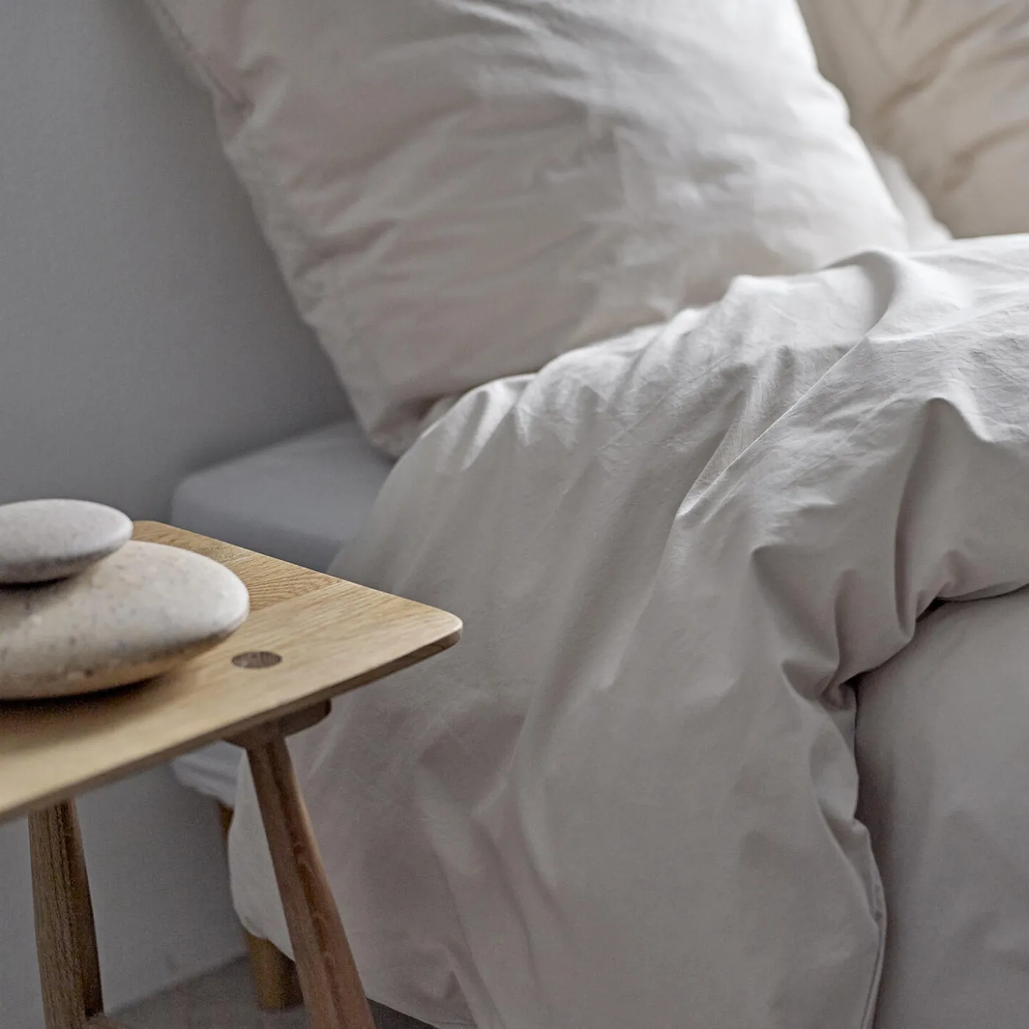 Whisper sengetøj, beige