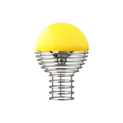 Wire Portable bordlampe, yellow