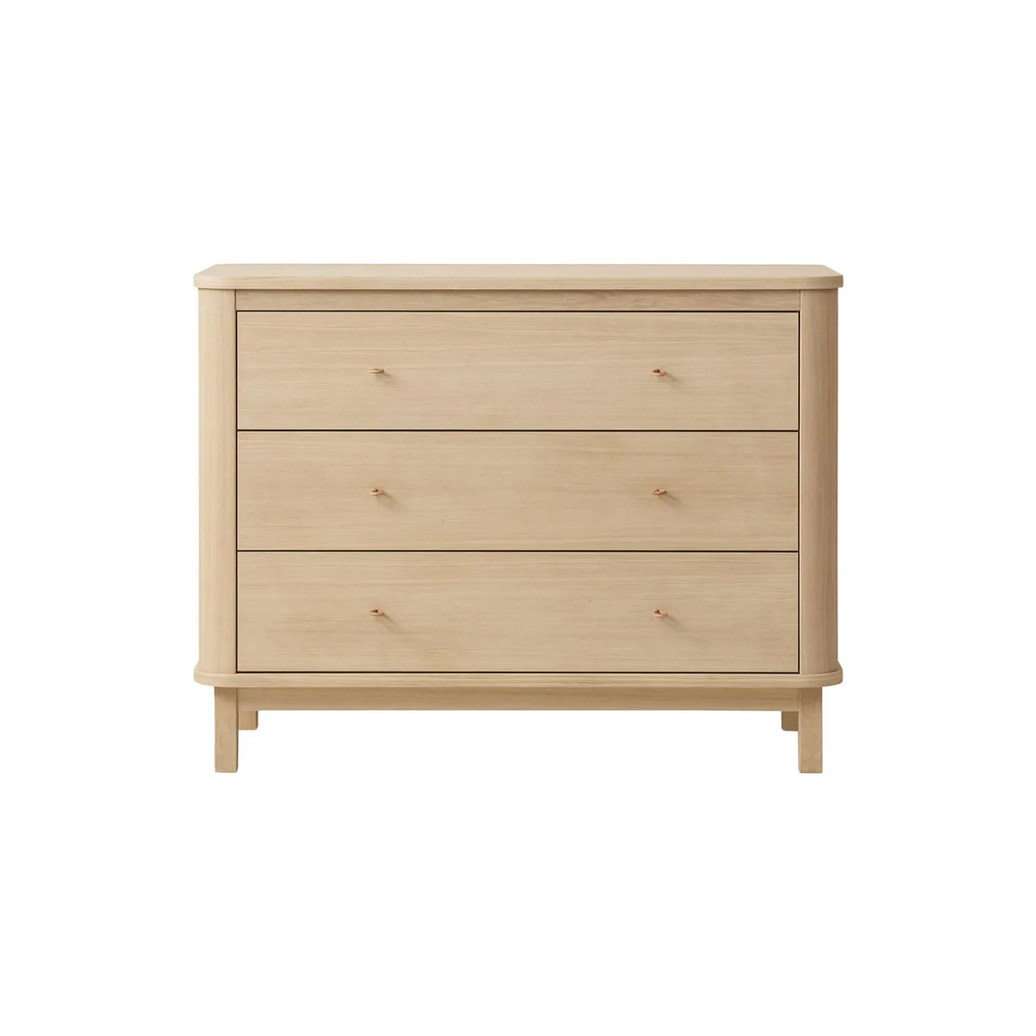 Wood kommode 3 skuffer, eg