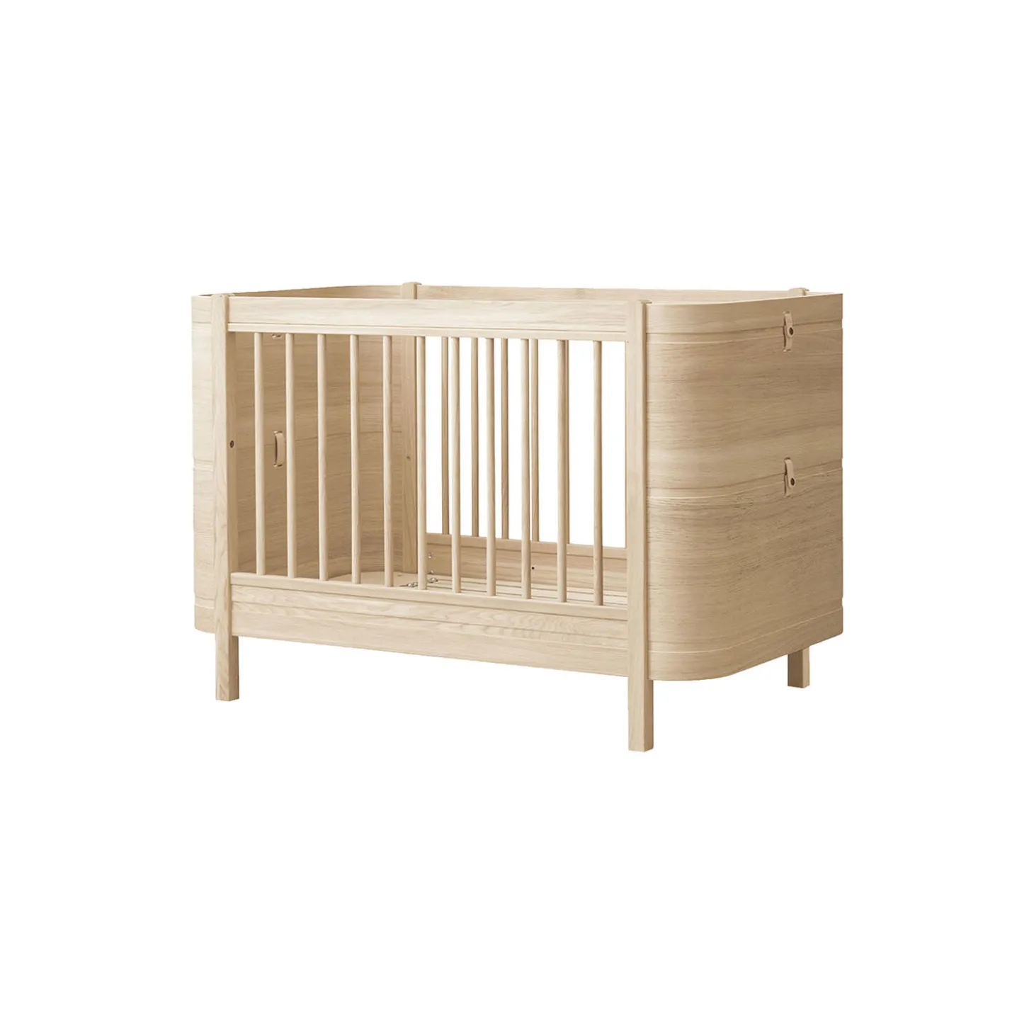 Wood Mini+ tremmeseng ekskl. junior kit 68x122 cm, eg