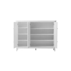 Wood multiskab 3 døre, hvid