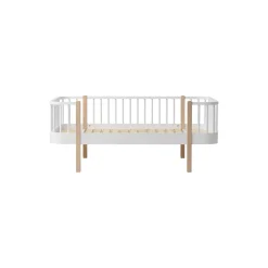 Wood Original junior sofaseng 90x160cm, hvid/eg