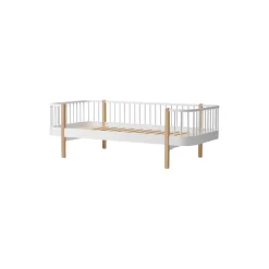 Wood Original sofaseng 90x200 cm, hvid/eg