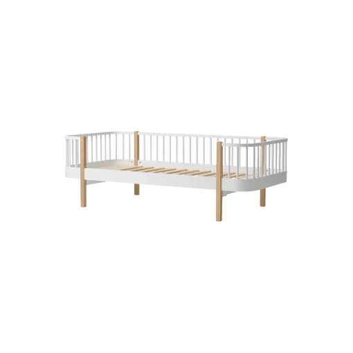 Wood Original sofaseng 90x200 cm, hvid/eg