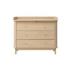Wood puslekommode 3 skuffer, eg