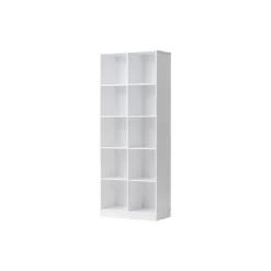 Wood reol 2x5 lodret med sokkel