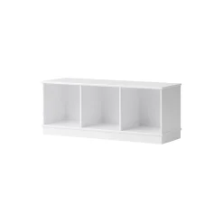 Wood reol 3x1 vandret med sokkel