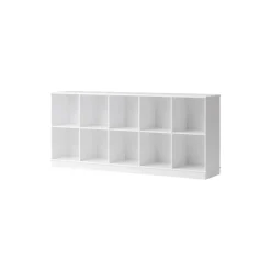Wood reol 5x2 vandret med sokkel