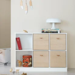 Wood reol 3x2 vandret med sokkel