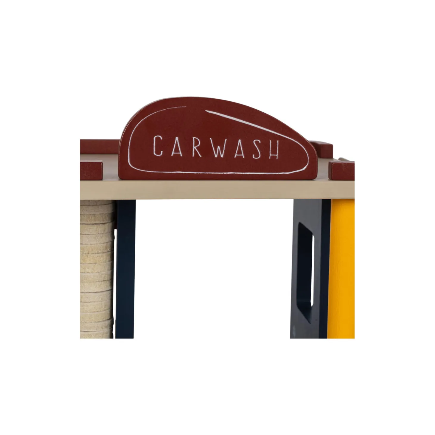 Wooden Car Wash, multi colour