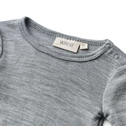 Wool Body L/S Lucca, 0224 melange grey