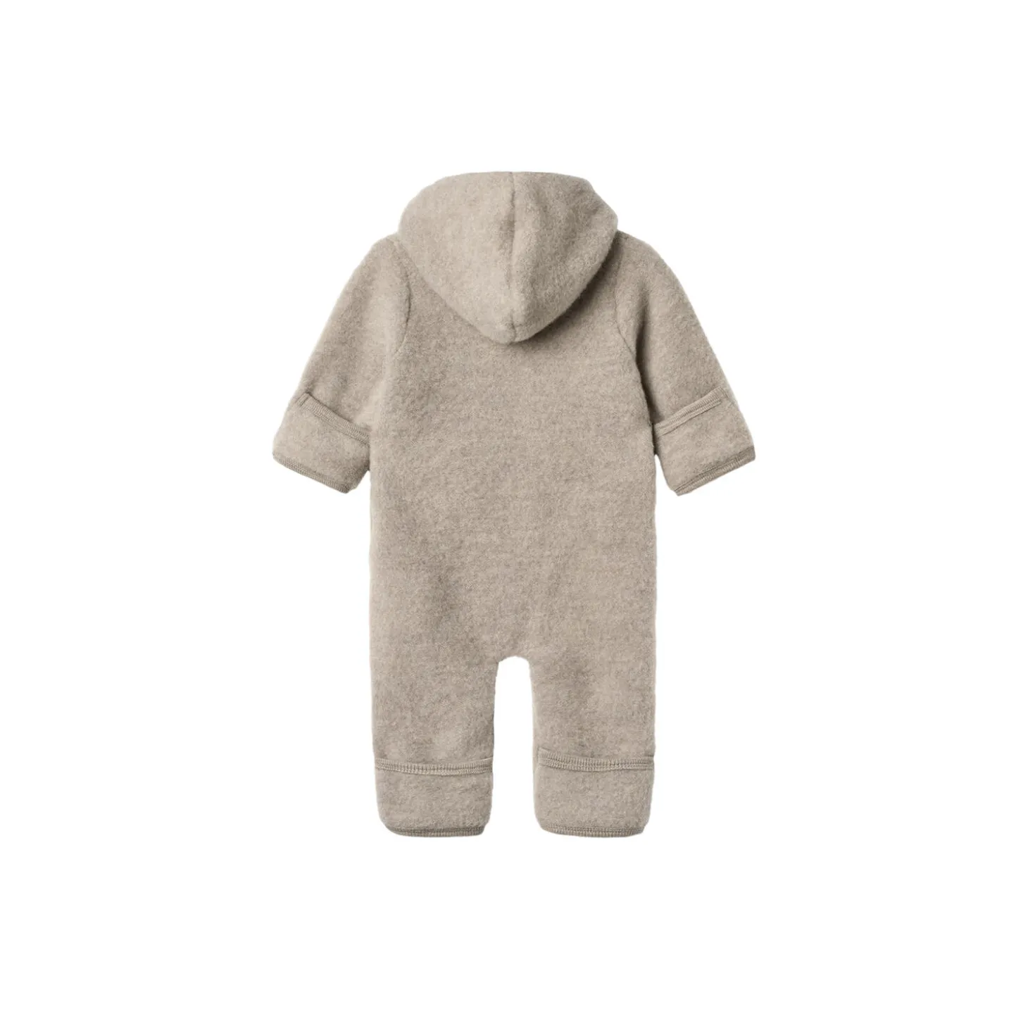 Wool Fleece Suit Ata, khaki melange