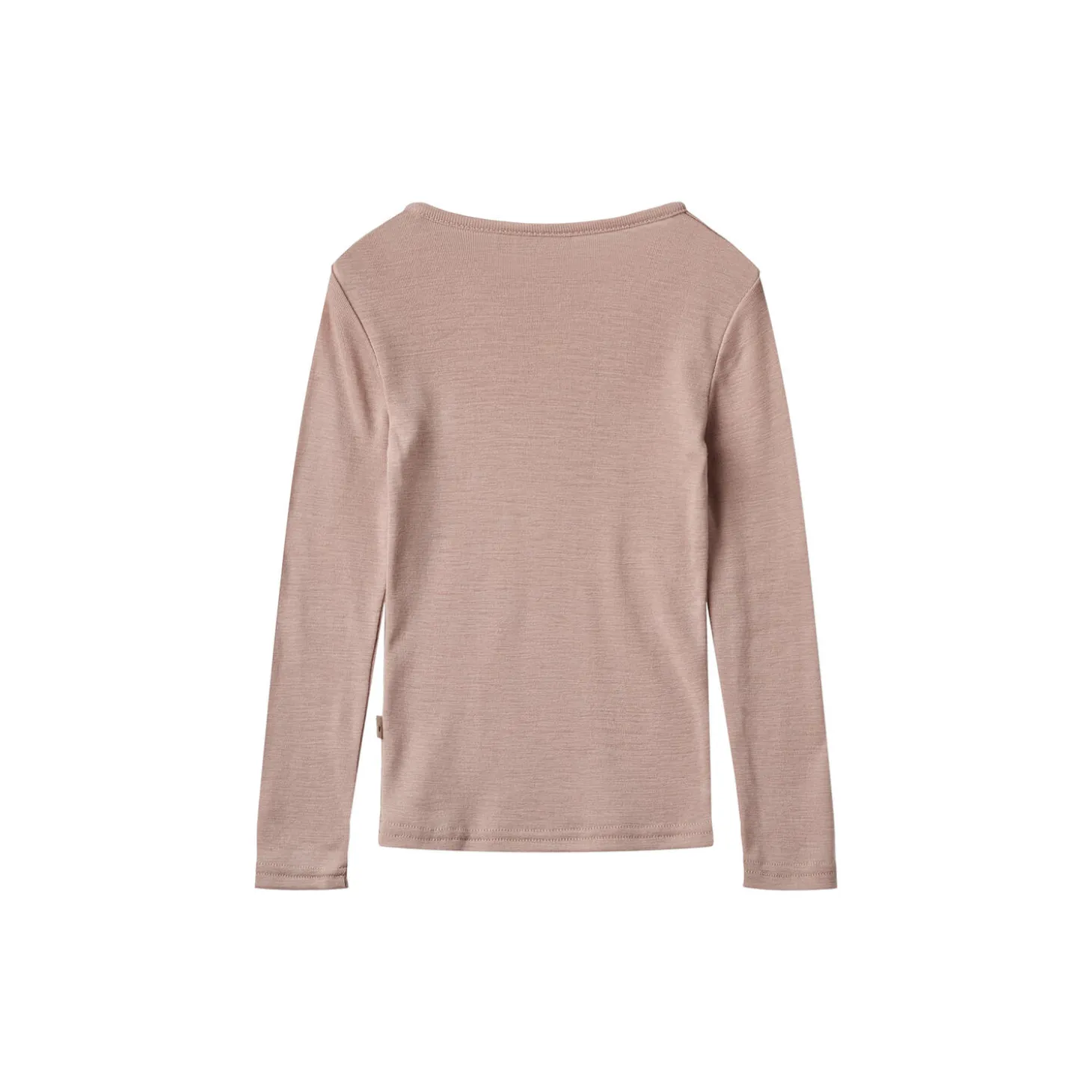 Wool T-Shirt L/S Alfie, 1135 dry rose
