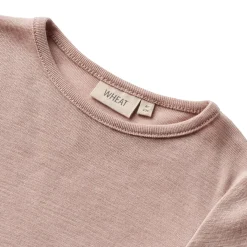 Wool T-Shirt L/S Alfie, 1135 dry rose
