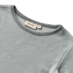 Wool T-Shirt L/S Alfie, 1433 navy stripe