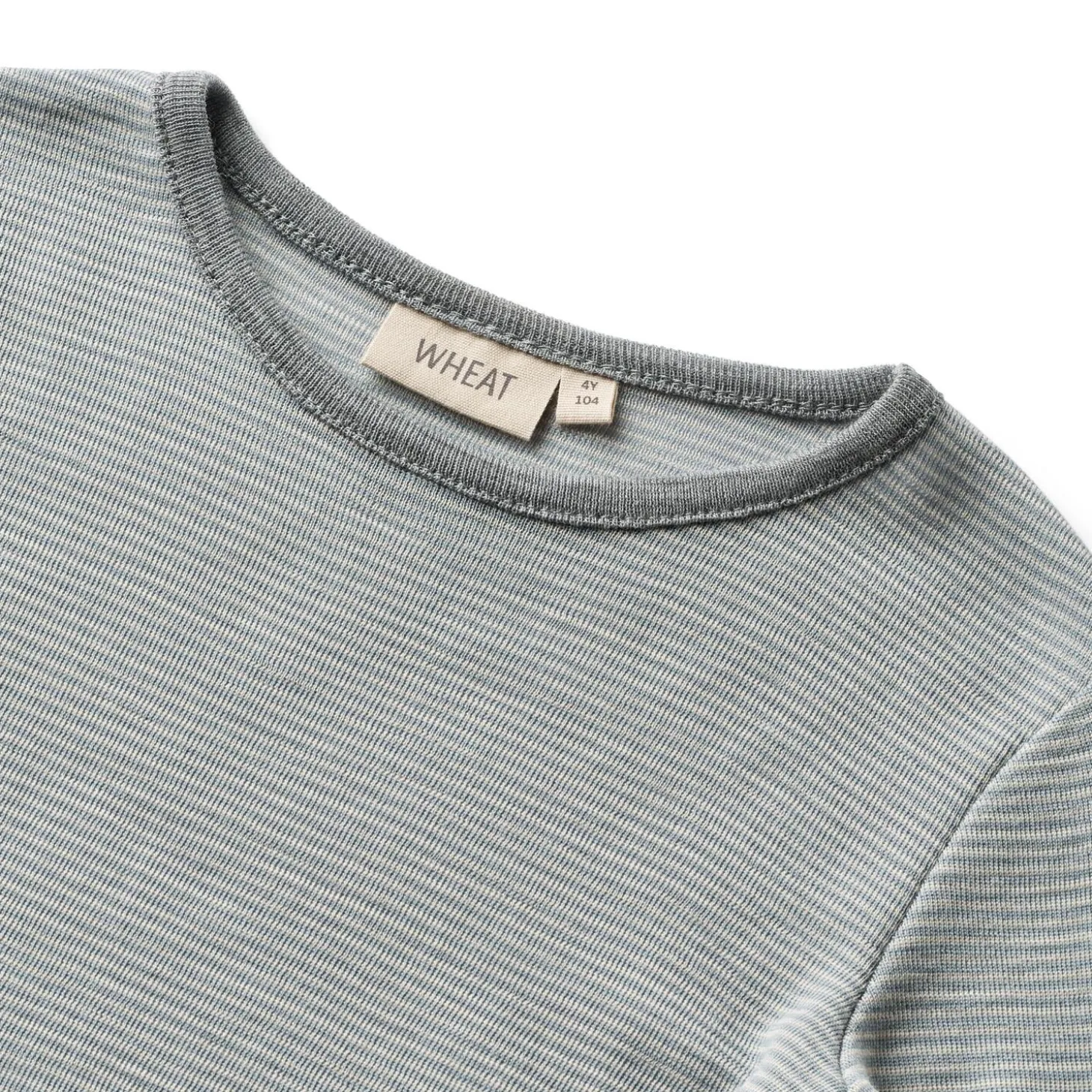 Wool T-Shirt L/S Alfie, 1433 navy stripe