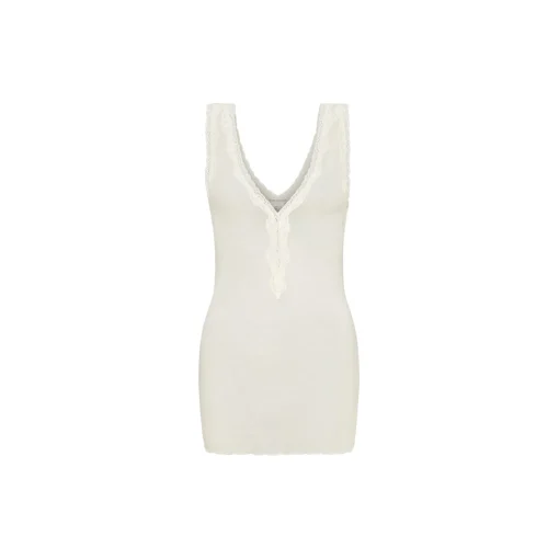 Woollen Lacey Top, off-white