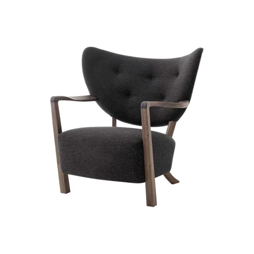 Wulff ATD2 Lounge Chair, hallingdal 376/oiled walnut