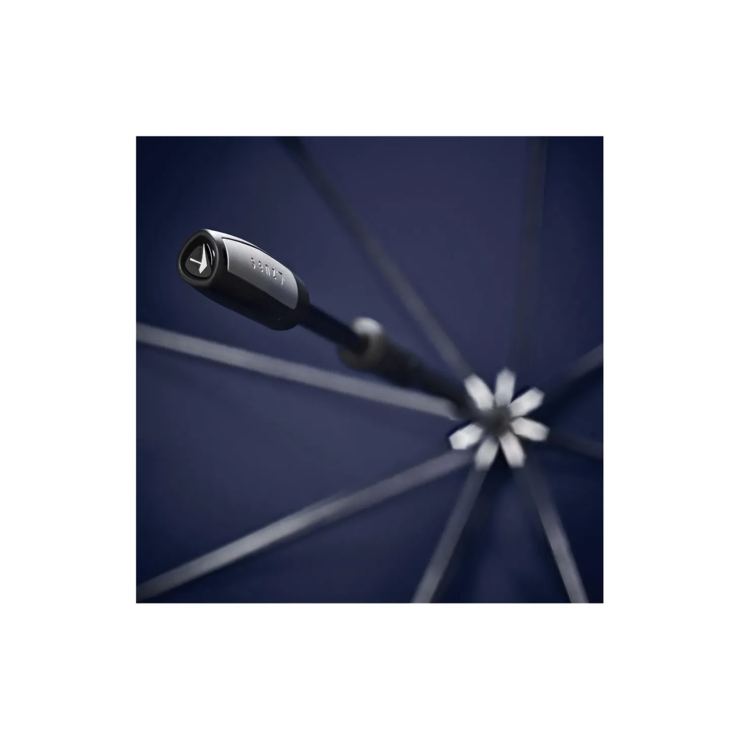 XXL stick storm umbrella, midnight blue