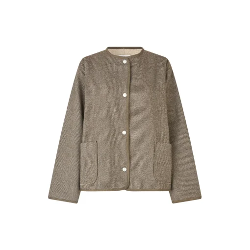 YarraLL Jacket LS, dark mokka