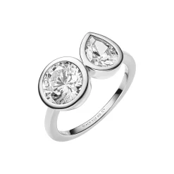 You & Me Ring, silver