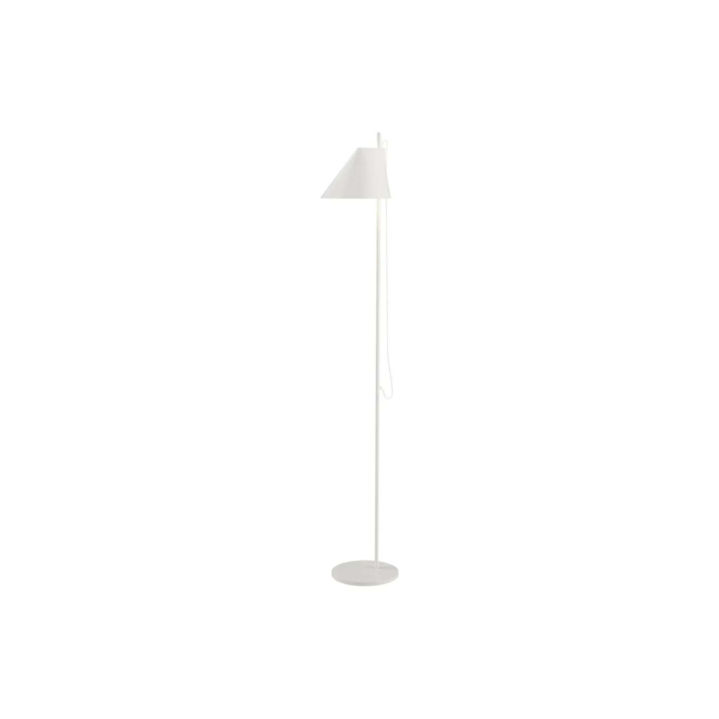 Yuh gulvlampe, hvid