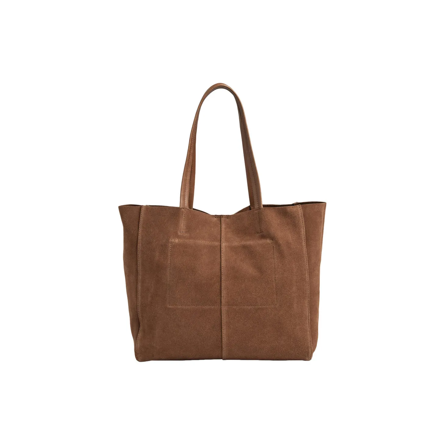 ZarahMBG Shopper Suede, chestnut
